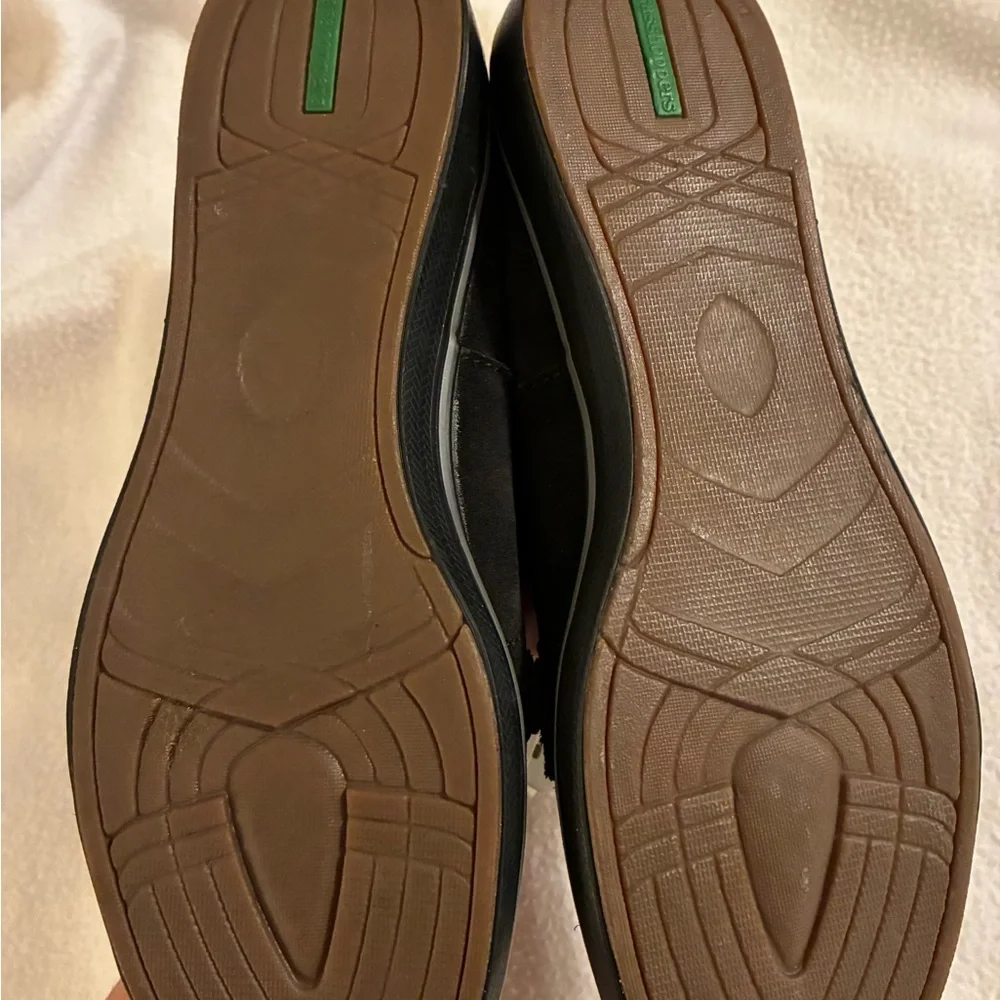 KEDS Ortholite Black Suede Loafers Comfort Leisure Casual Slip-On Preppy 7.5